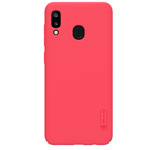 Чехол Nillkin Hard case для Samsung Galaxy A20 (красный, пластиковый)