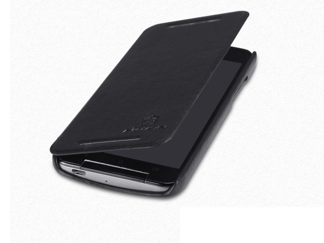 Чехол Nillkin Side leather case для HTC Butterfly S 901e (черный, кожанный)