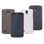 Чехол Nillkin Hard case для Samsung Galaxy S4 Active i9295 (темно-коричневый, пластиковый)