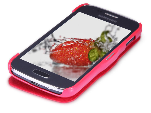 Чехол Nillkin Side leather case для Samsung Galaxy Ace 3 S7270 (красный, кожанный)