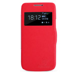 Чехол Nillkin V-series Leather case для Samsung Galaxy S4 mini i9190 (красный, кожанный)