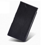 Чехол Nillkin Side leather case для Sony Xperia Z Ultra XL39h (черный, кожанный)