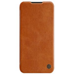 Чехол Nillkin Qin leather case для Xiaomi Redmi Note 8 (коричневый, кожаный)