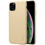 Чехол Nillkin Hard case для Apple iPhone 11 pro max (золотистый, пластиковый)