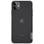 Чехол Nillkin Nature case для Apple iPhone 11 (серый, гелевый)