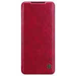 Чехол Nillkin Qin leather case для Samsung Galaxy S20 (красный, кожаный)