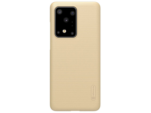 Чехол Nillkin Hard case для Samsung Galaxy S20 ultra (золотистый, пластиковый)