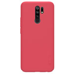Чехол Nillkin Hard case для Xiaomi Redmi 9 (красный, пластиковый)