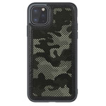 Чехол Nillkin Camo case для Apple iPhone 11 pro max (черный/зеленый, гелевый)