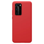Чехол Nillkin Flex Pure case для Huawei P40 pro (красный, гелевый)