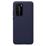 Чехол Nillkin Flex Pure case для Huawei P40 pro (синий, гелевый)