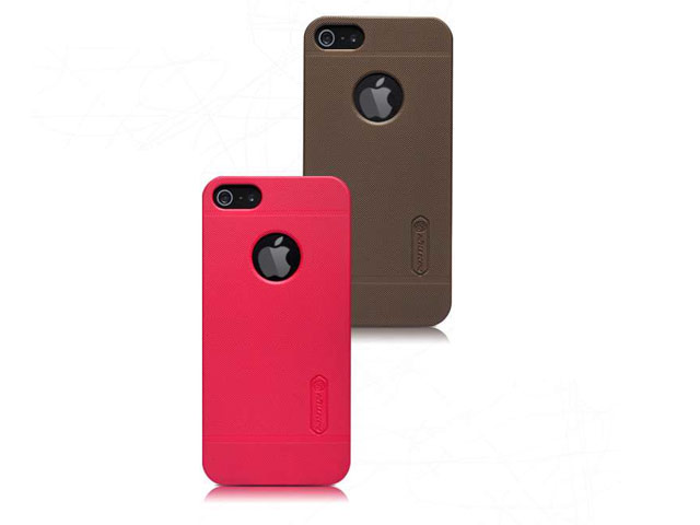 Чехол Nillkin Hard case для Apple iPhone 5/5S (красный, пластиковый)