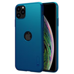 Купить Чехол Nillkin Hard case для Apple iPhone 11 pro max (синий, с отверстием, пластиковый)