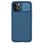 Чехол Nillkin CamShield Pro для Apple iPhone 12 pro max (темно-синий, композитный)
