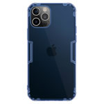 Купить Чехол Nillkin Nature case для Apple iPhone 12 pro max (синий, гелевый)