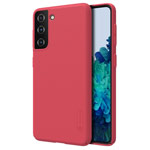 Купить Чехол Nillkin Hard case для Samsung Galaxy S21 (красный, пластиковый)