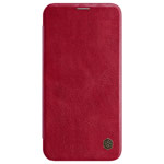 Купить Чехол Nillkin Qin leather case для Apple iPhone 12/12 pro (красный, кожаный)
