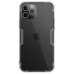 Чехол Nillkin Nature case для Apple iPhone 12 pro max (серый, гелевый)