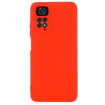 Купить Чехол Yotrix LiquidSilicone Pro для Xiaomi Redmi Note 11/11S (красный, гелевый)