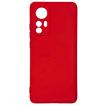 Купить Чехол Yotrix LiquidSilicone Pro для Xiaomi Mi 12 lite (красный, гелевый)