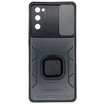 Купить Чехол Yotrix Defense Pro Series 2 для Samsung Galaxy S20 FE (темно-серый, гелевый/пластиковый)