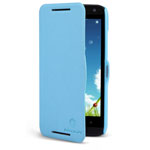 Чехол Nillkin Fresh Series Leather case для HTC Desire 601 619D (Zara) (голубой, кожанный)