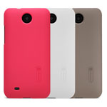 Чехол Nillkin Hard case для HTC Desire 300 301E (темно-коричневый, пластиковый)