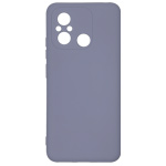 Купить Чехол Yotrix LiquidSilicone Pro для Xiaomi Redmi 12C (сиреневый, гелевый)