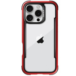 Купить Чехол Raptic Shield для Apple iPhone 16 pro max (красный, маталлический)