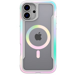 Купить Чехол Raptic Shield 2.0 для Apple iPhone 16 (серый, пластиковый/гелевый, MagSafe)