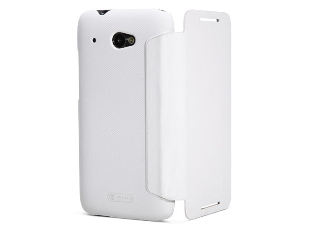 Чехол Nillkin V-series Leather case для HTC Desire 601 619D (Zara) (белый, кожанный)