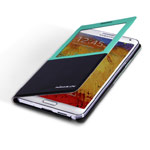 Чехол Nillkin Smart Case для Samsung Galaxy Note 3 N9000 (голубой/черный, кожанный)