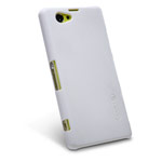 Чехол Nillkin Hard case для Sony Xperia Z1 compact (белый, пластиковый)