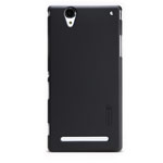 Чехол Nillkin Hard case для Sony Xperia T2 Ultra XM50h (черный, пластиковый)