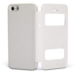 Чехол Nillkin Sparkle Leather Case для Apple iPhone 5/5S (белый, кожаный)