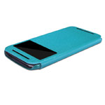 Чехол Nillkin Sparkle Leather Case для HTC new One (HTC M8) (голубой, кожаный)