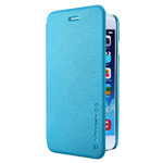 Чехол Nillkin Sparkle Leather Case для Apple iPhone 6 plus (голубой, кожаный)