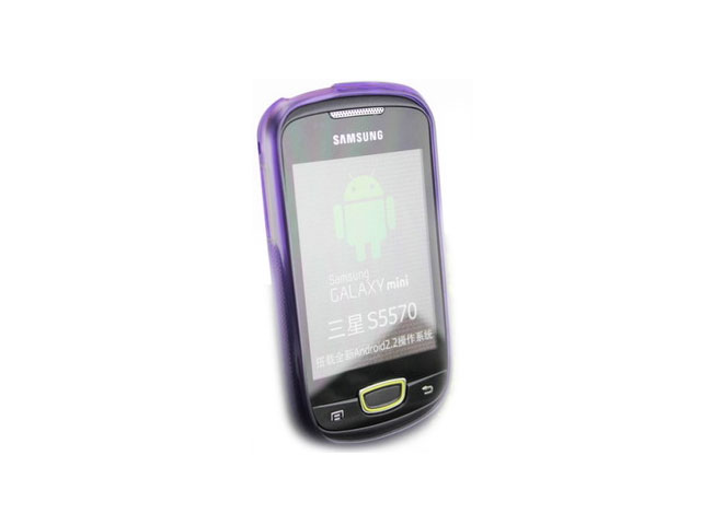 Чехол Nillkin Soft case для Samsung Galaxy Mini S5570 (фиолетовый)