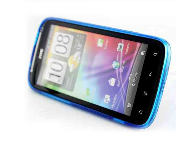 Чехол Nillkin Soft case для HTC Sensation (голубой)
