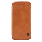 Чехол Nillkin Qin leather case для Samsung Galaxy S6 SM-G920 (коричневый, кожаный)