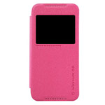 Чехол Nillkin Sparkle Leather Case для HTC Desire 526 (розовый, винилискожа)