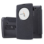 Чехол Nillkin Sparkle Leather Case для LG Magna H502f (темно-серый, винилискожа)