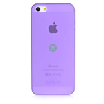 Чехол Dexim AOU Fashion для Apple iPhone 5/5S (фиолетовый, гелевый)