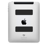 Наклейки Anyland iPad Partner для Apple iPad 2/new iPad (черные)