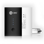 Внешняя батарея QYG Power pack универсальная (microUSB, 30pin) (6000 mAh) (черная)