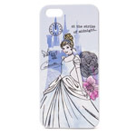 Чехол Disney Princess series case для Apple iPhone 5/5S (голубой, пластиковый)
