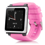 Браслет iWatchz Q Series для Apple iPod nano (6th gen) (розовый)