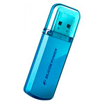 Флеш-карта Silicon Power USB Helios 101 (8Gb, USB 2.0, синяя)