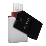 Флеш-карта Silicon Power USB Mobile X31 (16Gb, USB 3.0, OTG, черная)