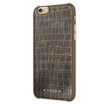 Чехол Occa Skin Collection для Apple iPhone 6/6S (коричневый, кожаный)